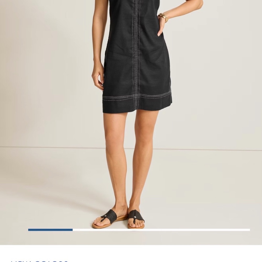 Tommy Bahama Palm-A-Dora Split Neck Sheath Dress XXS - Picture 2 of 7